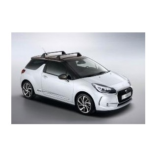 JEU DE 2 BARRES DE TOIT TRANSVERSALES Citroen DS3