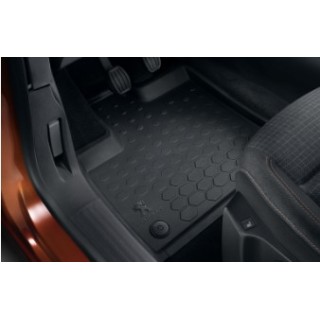 JEU DE TAPIS CAOUTCHOUC EN FORME AVANT ET ARRIERE