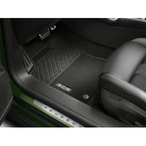 JEU DE TAPIS MOQUETTE AIGUILLETEE AVANT ET ARRIERE