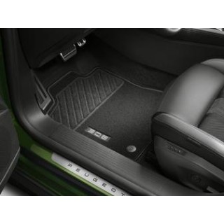 JEU DE TAPIS MOQUETTE AIGUILLETEE AVANT ET ARRIERE