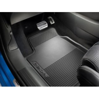 JEU DE TAPIS CAOUTCHOUC EN FORME  AVANT ET ARRIERE