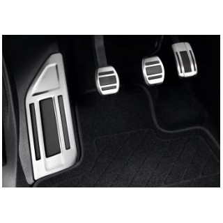 KIT PEDALES ET REPOSE PIED ALUMINIUM POUR VEHICULE AVEC BVM