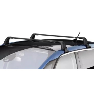 JEU DE 2 BARRES DE TOIT TRANSVERSALES ACIER