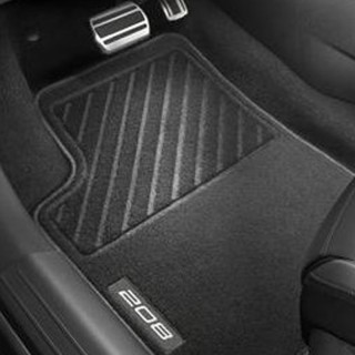 JEU DE TAPIS MOQUETTE AIGUILLETEE AVANT ET ARRIERE