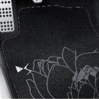 JEU DE TAPIS VELOURS AVANT ET ARRIERE