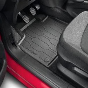 JEU DE TAPIS CAOUTCHOUC EN FORME AVANT ET 2EME RANGEE