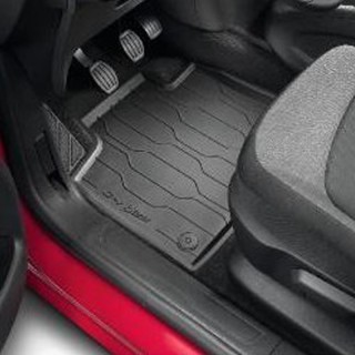 JEU DE TAPIS CAOUTCHOUC EN FORME AVANT ET 2EME RANGEE