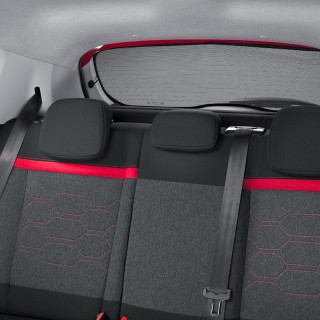 STORE PARE-SOLEIL DE VITRE DE LUNETTE ARRIERE