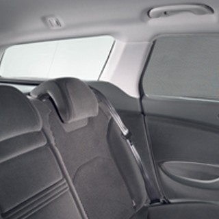 JEU DE 4 STORES PARE-SOLEIL POUR VITRE DE PORTES ARRIERE ET DE CUSTODES ARRIERE C5