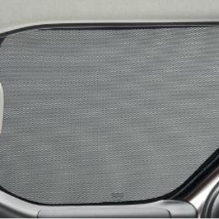 JEU DE 2 STORES PARE-SOLEIL DE VITRES EN 2EME RANGEE