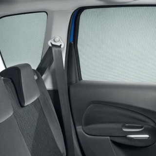 JEU DE 2 STORES PARE-SOLEIL DE VITRES DE PORTES ARRIERE