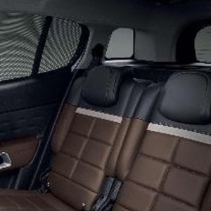 JEU DE 2 STORES PARE-SOLEIL DE VITRES DE PORTES ARRIERE