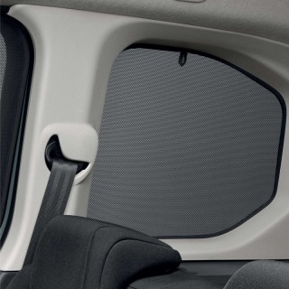 JEU DE 2 STORES PARE-SOLEIL DE VITRES DE CUSTODES