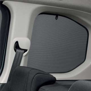 JEU DE 2 STORES PARE-SOLEIL DE VITRES DE CUSTODES